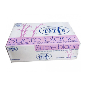 sucre c Sucre en morceaux (carton) -(Lot de 25)