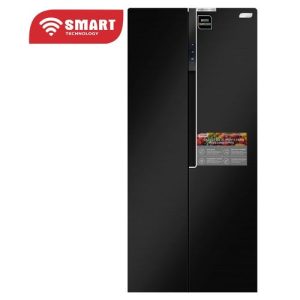 1 Congelateur Coucher REFREGIRATEUR AMERICAIN 2 BATTANTS NFRST INVT 450L SMART (STR-9011H)