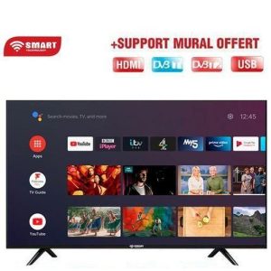 Televisions SMART 42" T2/S2 WITH WALL-MOUNT (STT-5142A)-NUMERIQUE