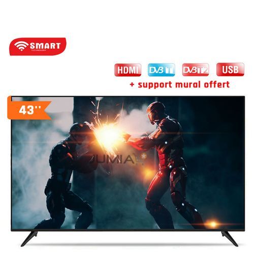 Televisions SMART 43" LED TV DVBT2/S2 /SUPPORT (STT-5143A)