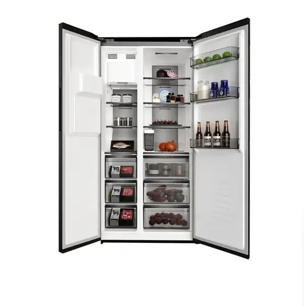 Congelateur Coucher REFREGIRATEUR COMBINE AMÉRICAIN 2 BATTANTS  NOFRST INVT SMART 490L (STCB-633WS)