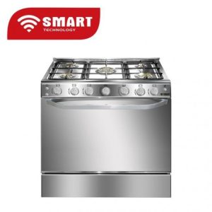 CUISINIERE SMART GAZINIERE 5 FEUX AUTOMATIQUE INOX 80X60 SMART STC-8060C