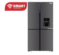 téléchargement (36) Congelateur Coucher REFREGIRATEUR AMÉRICAIN 4 BATTANTS NOFRST INVT SMART 490L (STR-690WS)