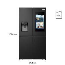 téléchargement (37) Congelateur Coucher REFRIGERATEUR AMÉRICAIN 4 BATTANTS NFRST INVT 522L SMART + FONTAINE