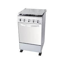 CUISINIERE SMART GAZINIERE SILVER   4 FEUX SEMI- AUTOMATIQUE INOX  SMART