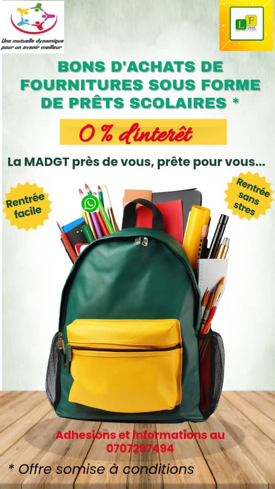 MADGT / Rentrée scolaire 2025-2026